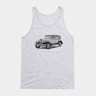 Retro car Tank Top